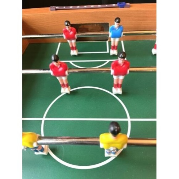 Mini Foosball Table 14 Inch Table Top Football Soccer Game Table For Kids - Picture 3 of 7